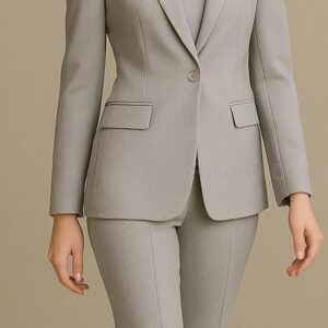 Relaxed-fit suit for women