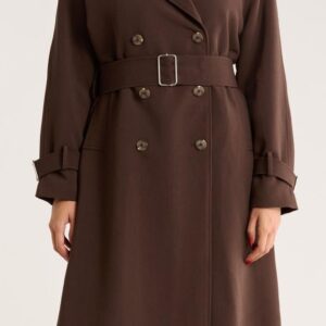 Trench overcoat for women