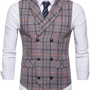 Double-breasted vest