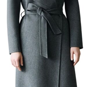 Wrap overcoat for women
